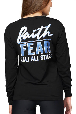 Faith Over Fear Long Sleeve Tee