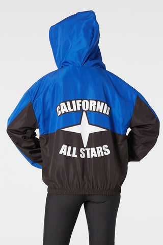 California Allstars Zip Up Warmup Jacket with Hood