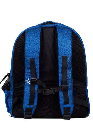 Royal Blue Rebel Dream Bag Plus with White Zipper with California Allstars Crystal Logo