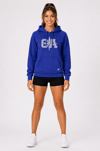 California Allstars French Terry Hoodie with Crystal Logo