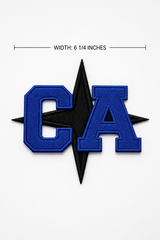 California Allstars Iron-On Applique Patch