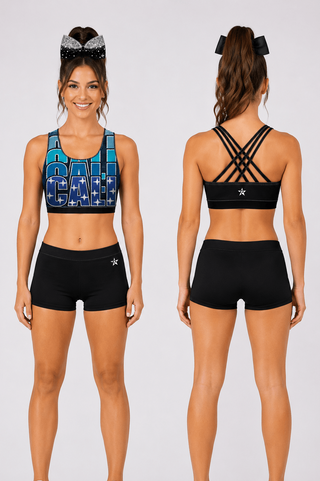 California Allstars Crystal Crush Bra Option 2