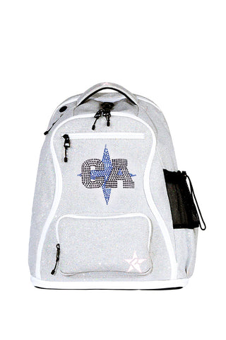 Opalescent Rebel Baby Dream Bag with White Zipper with California Allstars Crystal Logo